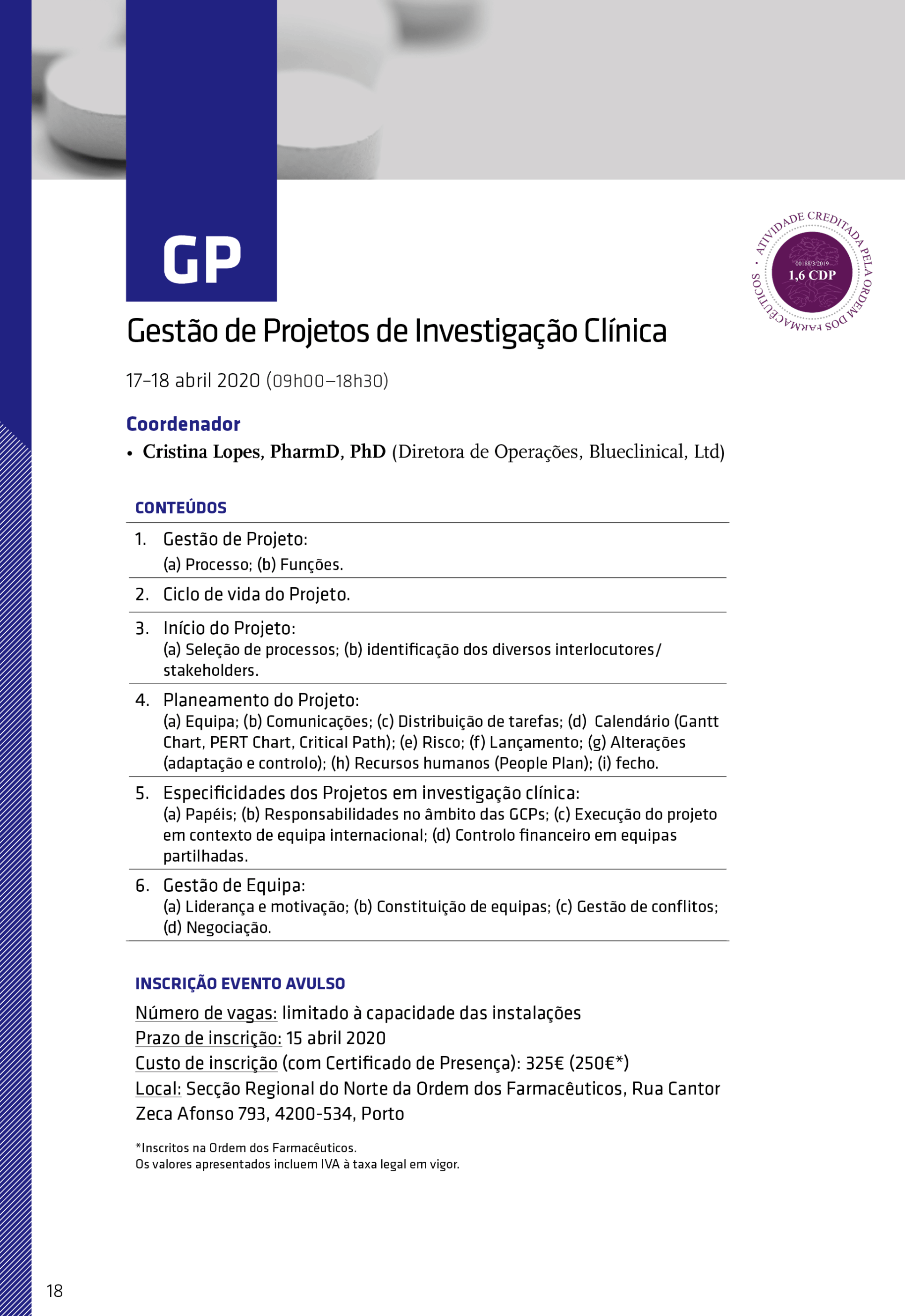 GP - Programa